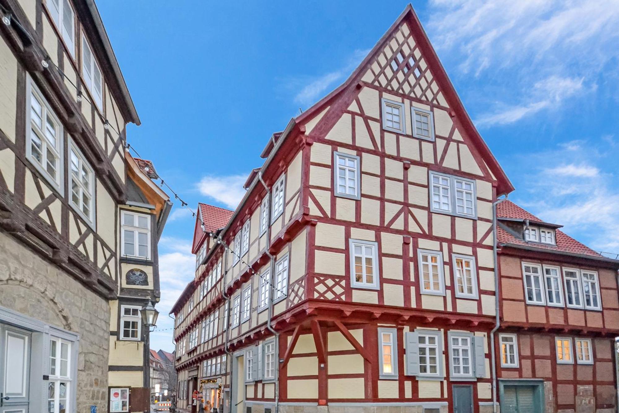 Fewo Lange Gasse 4 - 2 Obergeschoss Inkl Parkplatz Кведлінбург Екстер'єр фото